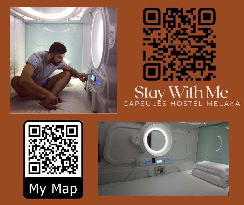 Stay With Me Capsules Hostel Malacca Exteriör bild